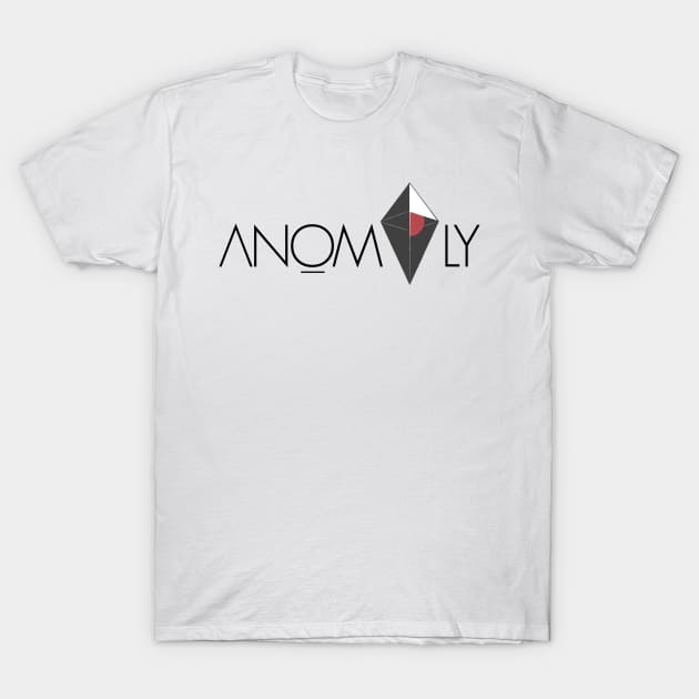 Anomalous Travellers Tee - dark text T-Shirt by doubleshotlatte